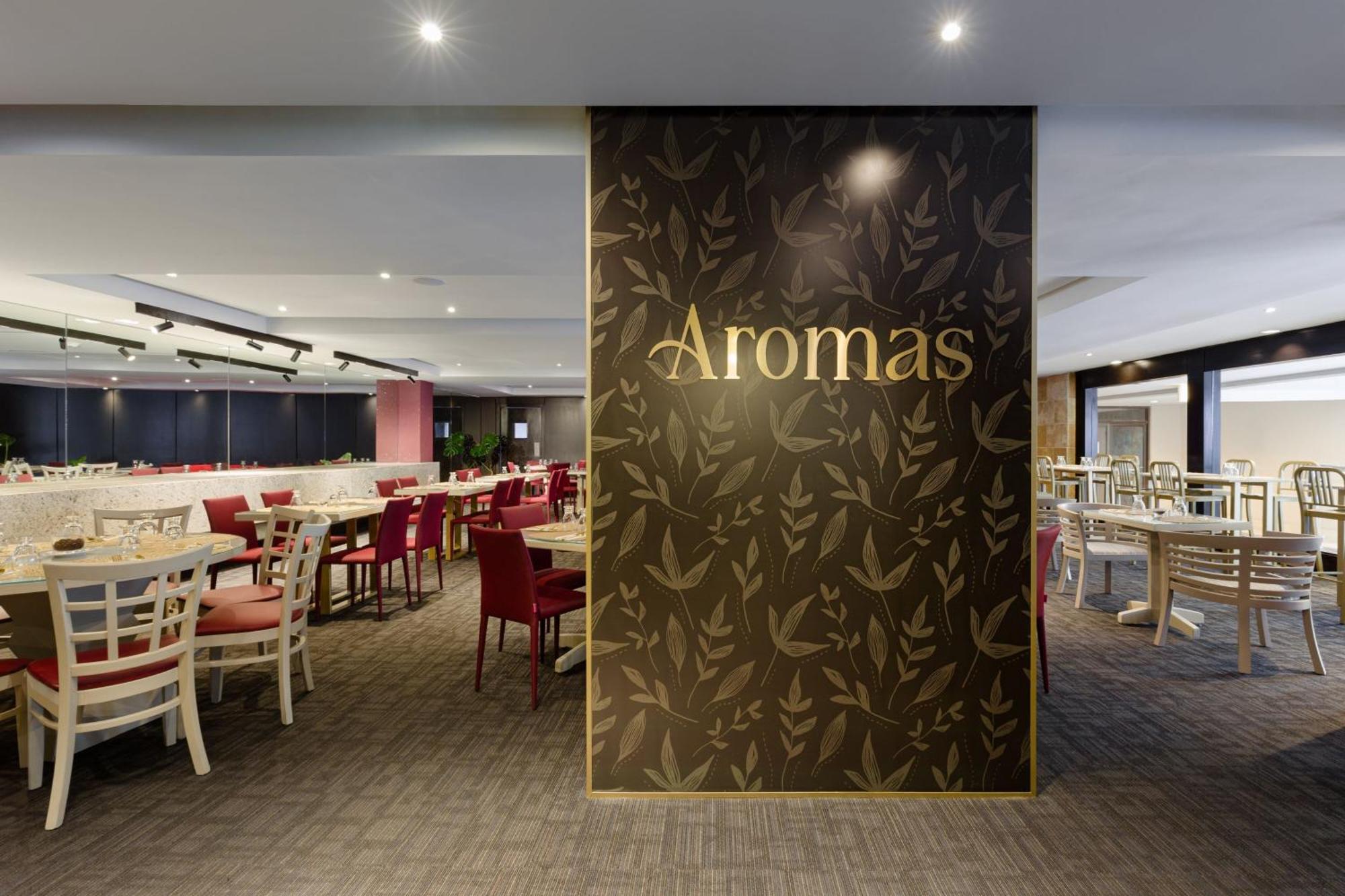 쉐라톤 그랜드 파나마 호텔 파나마시티 외부 사진 Aromas restaurant